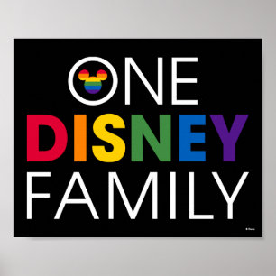 Poster Une famille Disney