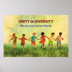 Poster Une famille humaine