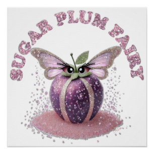 Poster Une fée de prune de sucre