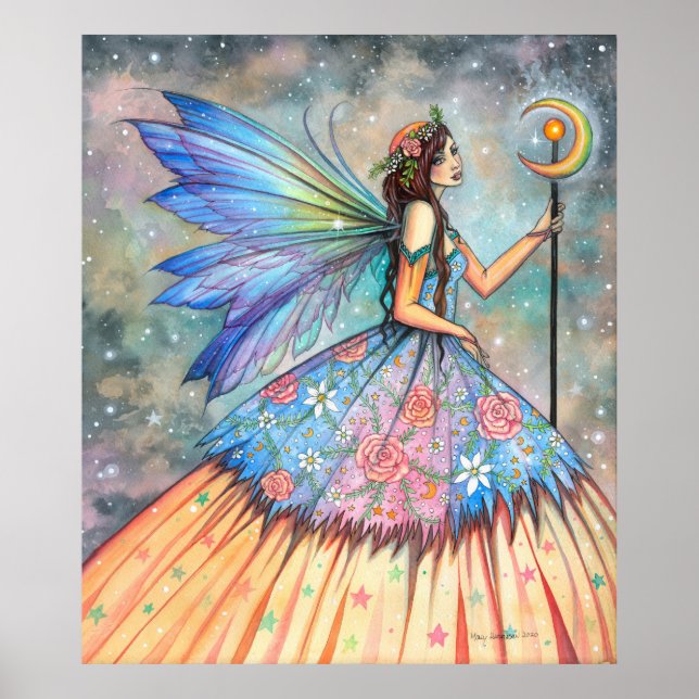 Poster Une Féerie Queen Imaginaire Art par Molly Harrison (Devant)