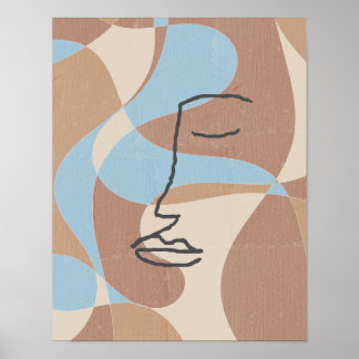 Poster Une femme autochtone