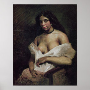 Poster Une femme Mulatto, c.1821-24