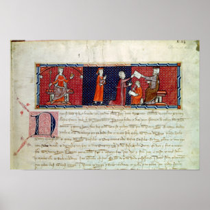 Poster Une femme prêtant serment avant