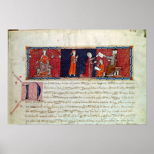 Poster Une femme prêtant serment avant (Devant)