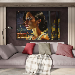 Poster Une femme vénézuélienne dans une boîte de nuit de 