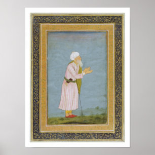 Poster Une figure religieuse musulmane, du Petit Clive Al