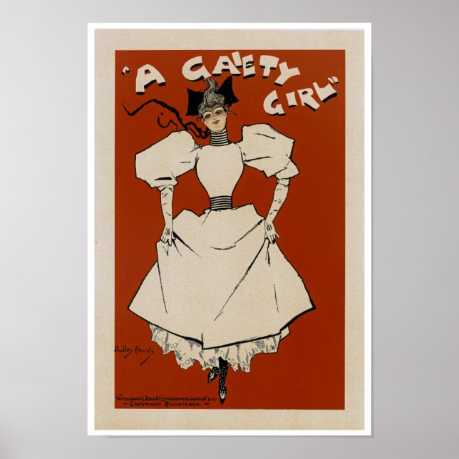Poster Une fille de la Gaiété (Devant)