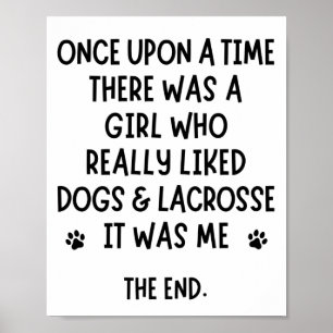 Poster Une fille qui aimait vraiment les chiens et la cro