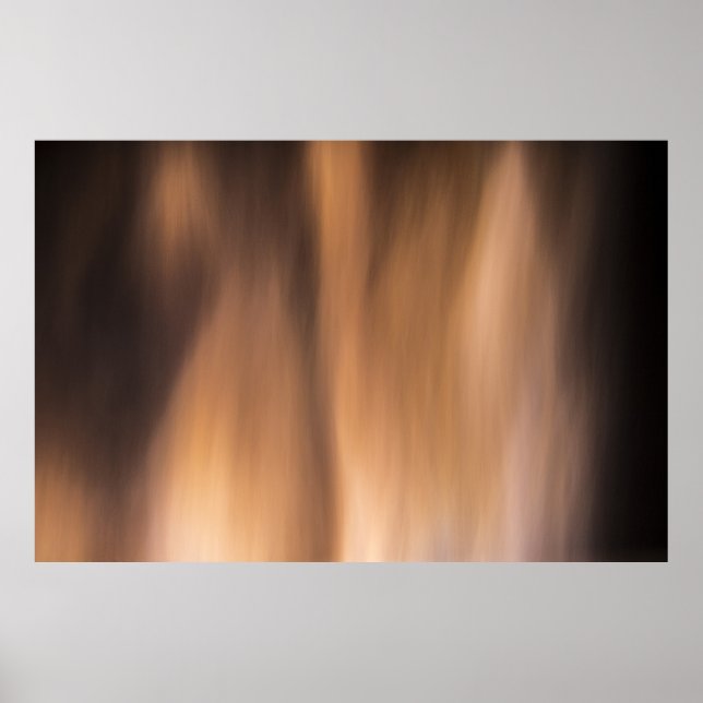 Poster Une flamme rouge comme un spectacle aux aurores bo (Devant)