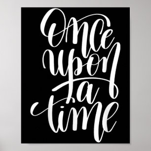 Poster Une fois un gif de temps (citation positive)
