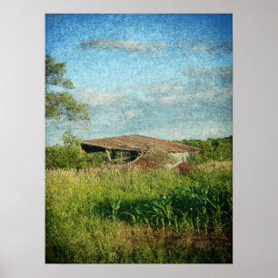Poster Une fois une grange