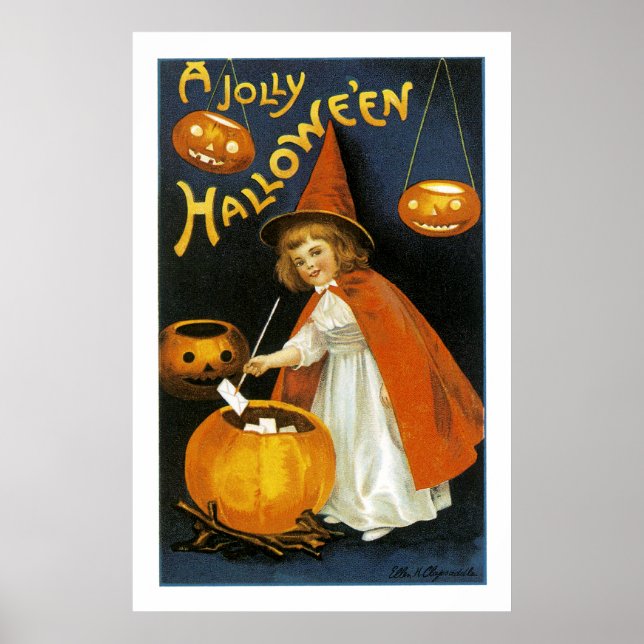 Poster Une Halloween joyeuse (Devant)