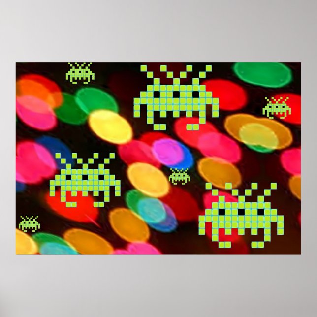 Poster Une invasion secrète de Pixelverse (Devant)