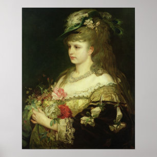 Poster Une jeune fille