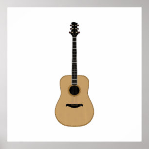 Poster Une jolie guitare