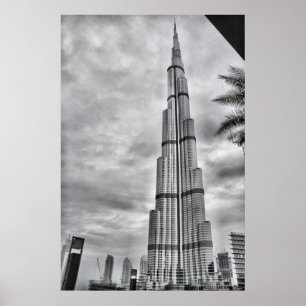 Poster Une journée pluvieuse à Burj Khalifa