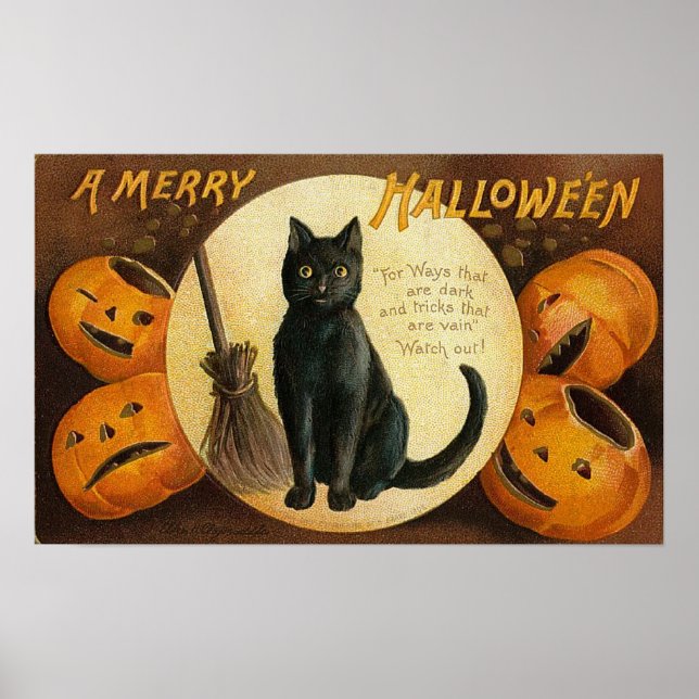 Poster Une joyeuse Halloween (Devant)