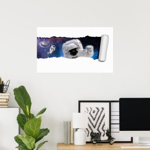 Poster Une larme dans l'espace - Rencontre des Aliens ast