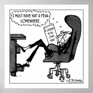 Poster Une légende dans son propre esprit