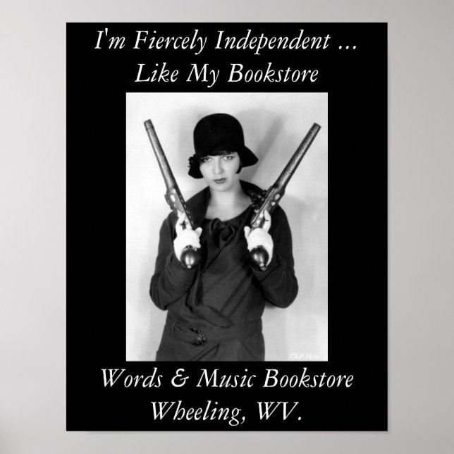 poster une librairie farouchement indépendante (Devant)