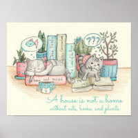 Une maison n'est pas une maison sans chats, livres