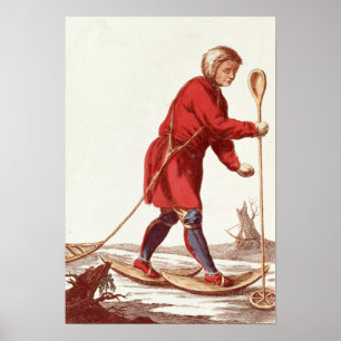 Poster Une mine de chasse Ostiak