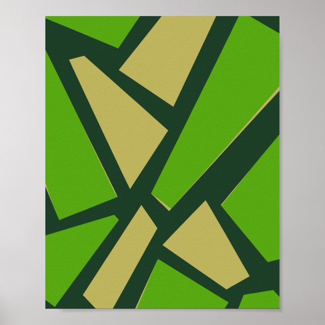 Poster Une mosaïque de chaos structuré (Devant)