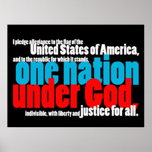 Poster Une nation sous Dieu