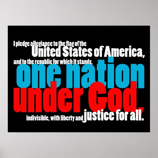 Poster Une nation sous Dieu (Devant)