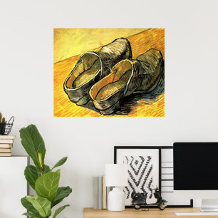 Poster Une paire de cloches en cuir par Vincent van Gogh