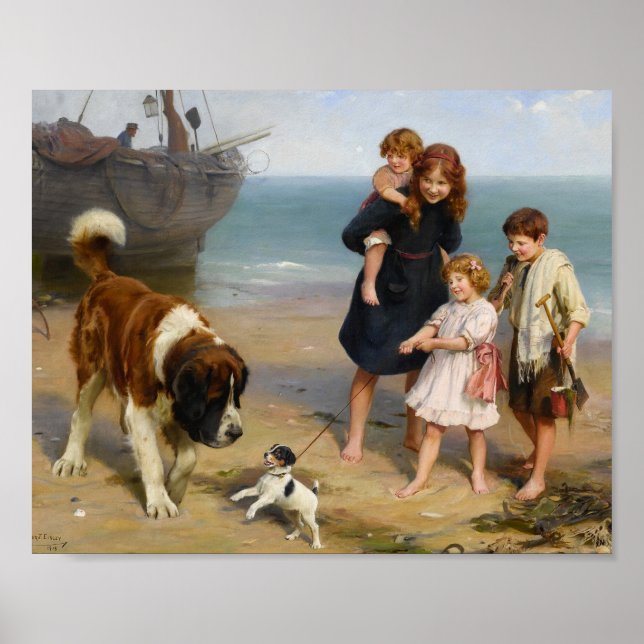 Poster Une paire improbable | Arthur John Elsley (Devant)