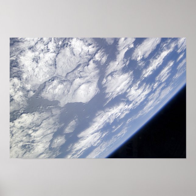 Poster Une partie bleue et blanche de la Terre (Devant)