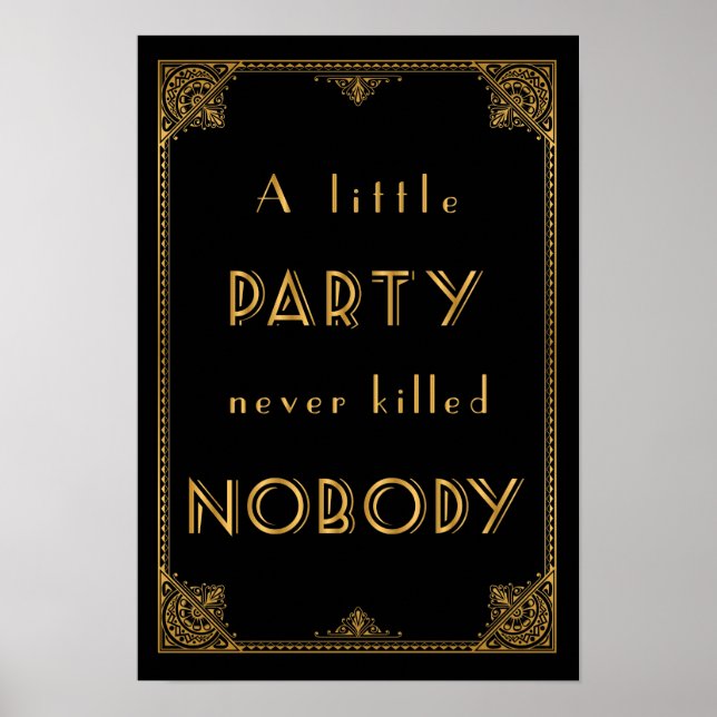 Poster une petite fête signée par un mariage inspiré (Devant)