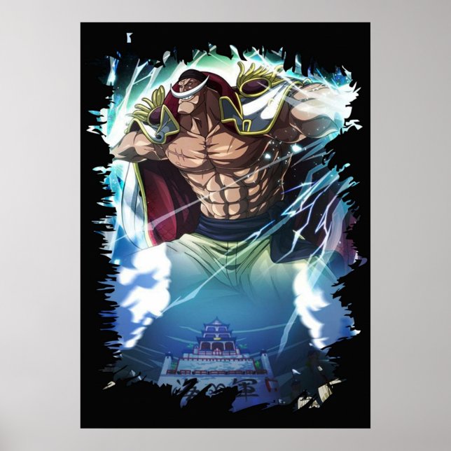 Poster Une pièce Beauté blanche Pirates Edward Newgate (Devant)