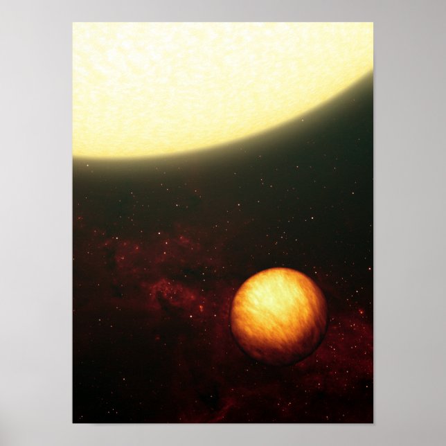 Poster Une planète semblable à Jupiter (Devant)