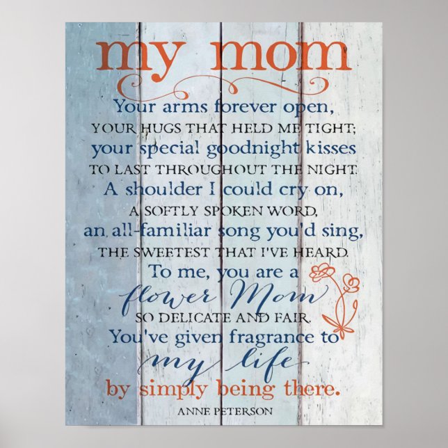 Poster Une prière pour ma mère (Devant)