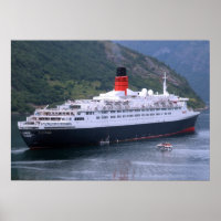 Une reine dans un fjord