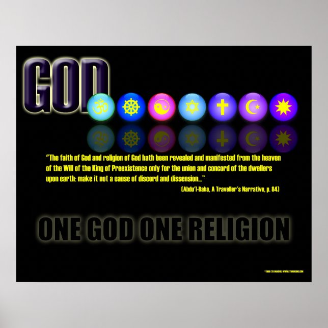 Poster Une religion (Devant)