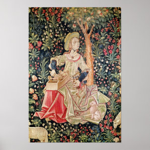 Poster Une rotation de femme