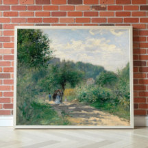 Une route à Louveciennes par Auguste Renoir, Art n