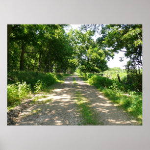 Poster Une route moins a voyagé