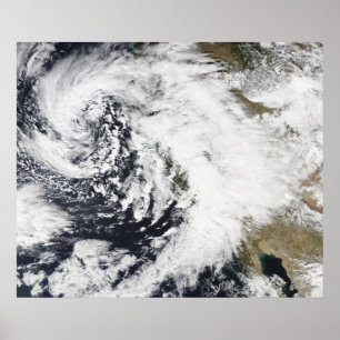 Poster Une série de tempêtes fortes avec les vents