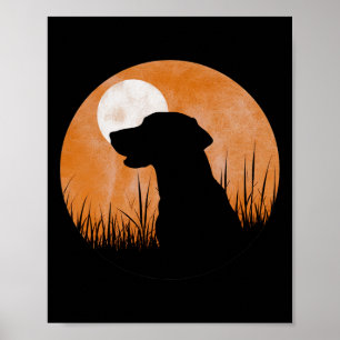 Poster Une Silhouette D'Un Laboratoire Noir Ou Jaune De C