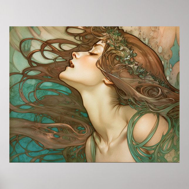 Poster Une sirène (Devant)