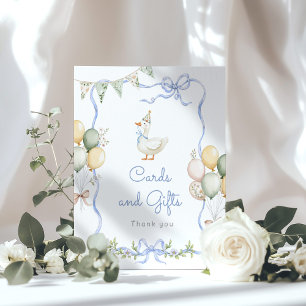 Poster Une Soirée d'Oie Cartes et Cadeaux Anniversaire