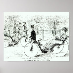 Poster Une suggestion pour le parc', 1879