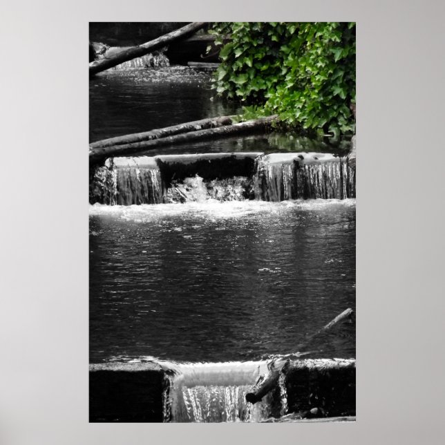 Poster Une touche de vert (Devant)