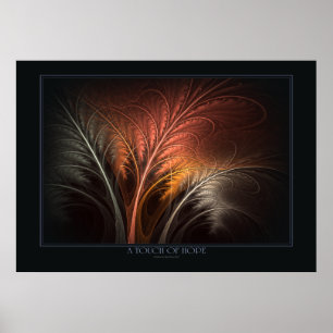 Poster Une touche d'espoir Imprimer