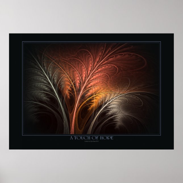 Poster Une touche d'espoir Imprimer (Devant)