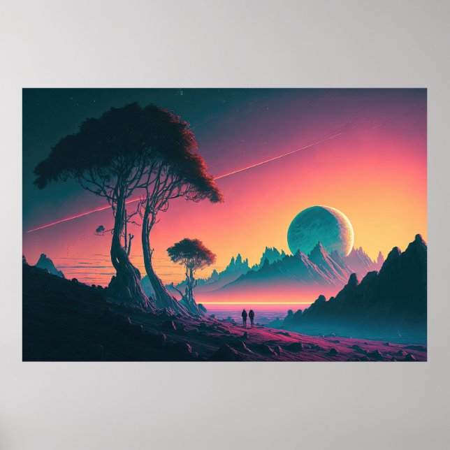 Poster Une vague de synthonisme de l'odeur du romantisme (Devant)